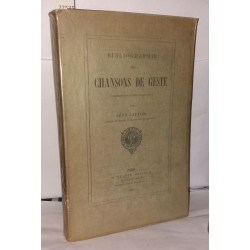 Bibliographie des chansons de geste