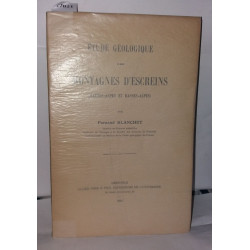 Étude géologique des montagnes d'Escreins (Hautes-Alpes et...