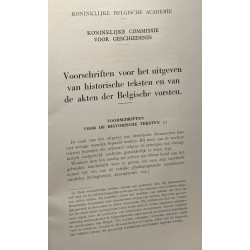 Instructions pour la publication des textes historiques et des...