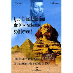Que la malediction de Nostradamus soir levée