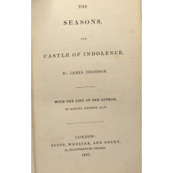 The seasons and castle of indolence