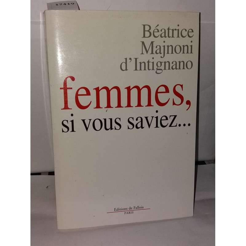 Femmes si vous saviez