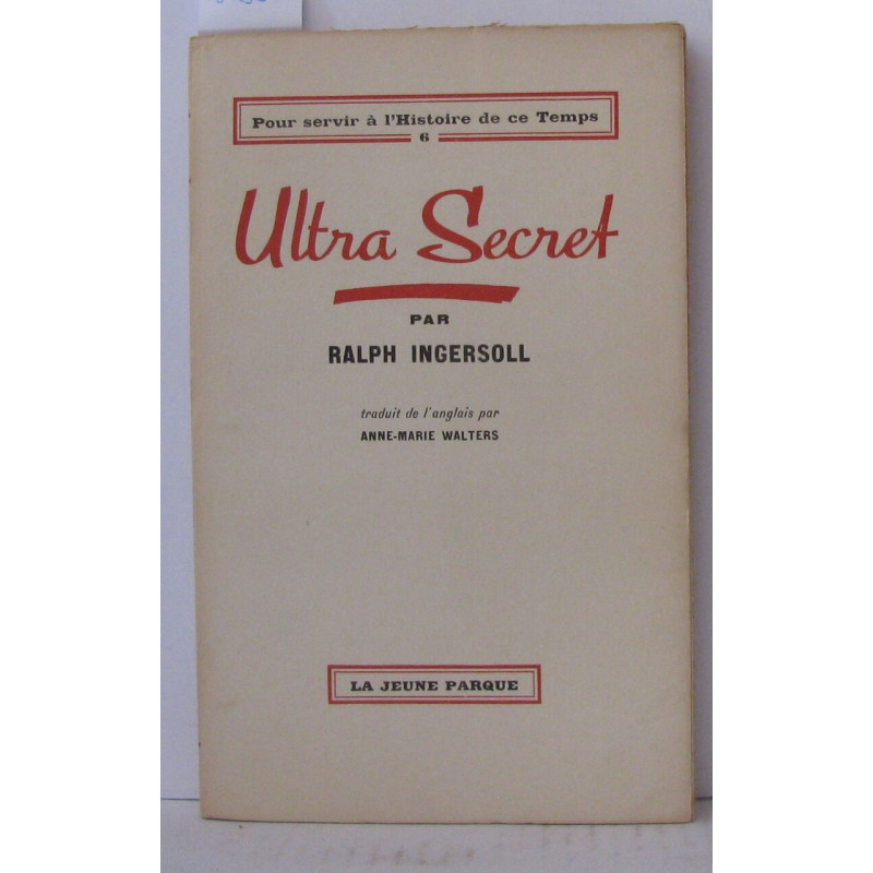 Ultra secret