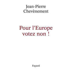 Pour l'Europe votez non