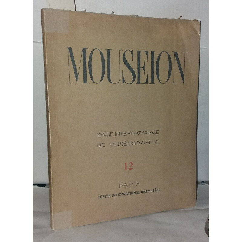 Mouseion N°12 revue internationale de muséographie