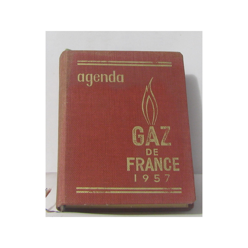 Agenda gaz de france 1957