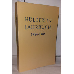 Hölderlin Jahrbuch 1984-1985 Begründet Von Friedrich Beissner und...