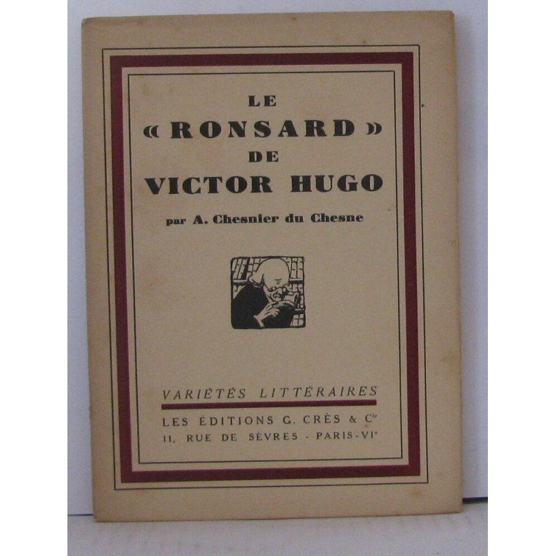 Le " ronsard" de victor hugo