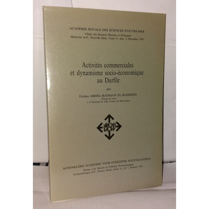Activités commerciales et dynamisme socio-économique au Darfûr -...