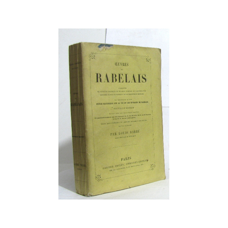 Oeuvres de rabelais