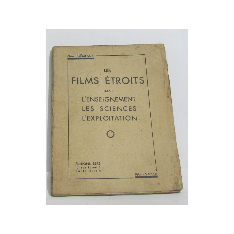 Les films étroits dans l'enseignement les sciences l'exploitation