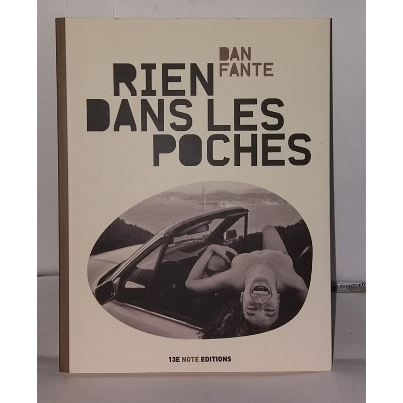 Rien dans les poches