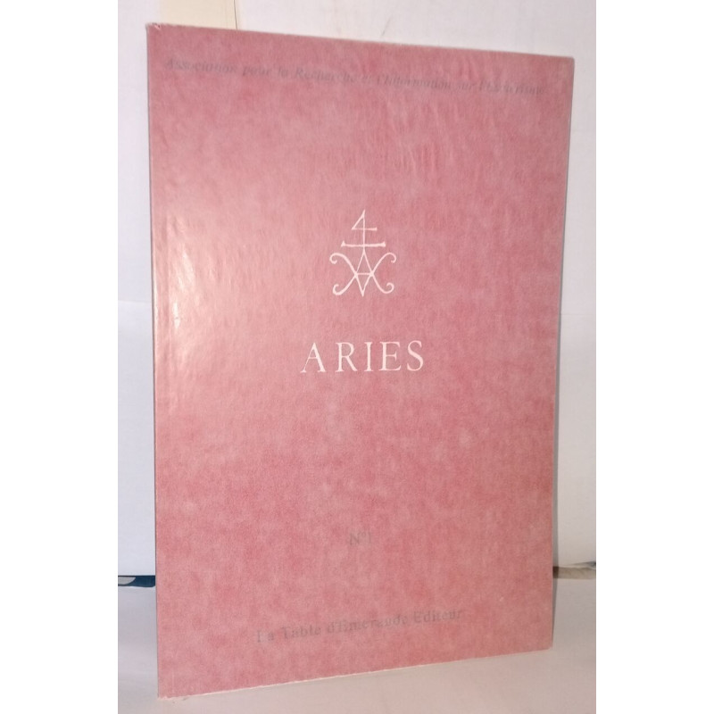 Aries - Association Pour La Recherche et l'Information Sur...