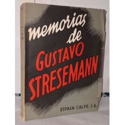 Mémorias de Gustavo Stresemann