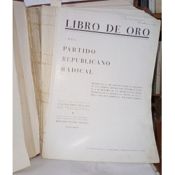 Libro de oro del partido republicano radical 1864-1934
