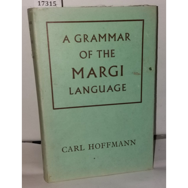 A Grammar of the Margi Language