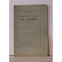 Matériaux pour l'histoire primitive et naturelle de l'homme revue...