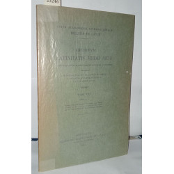 Archivum latinitatis medii aevi consociatorum academiarum...