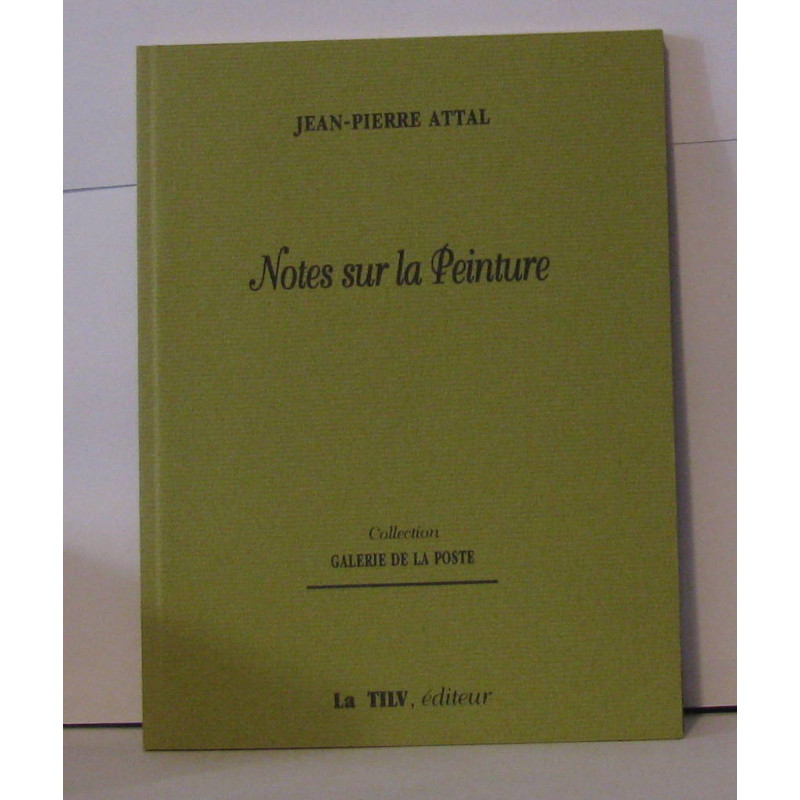 Notes sur la peinture