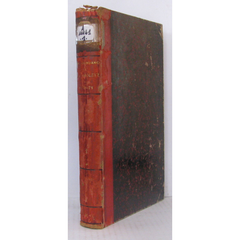 Correspondance militaire du maréchal de moltke -1er Volume , La...