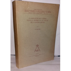 La royauté de Yawhé dans la poésie et le culte de l'ancien Israël