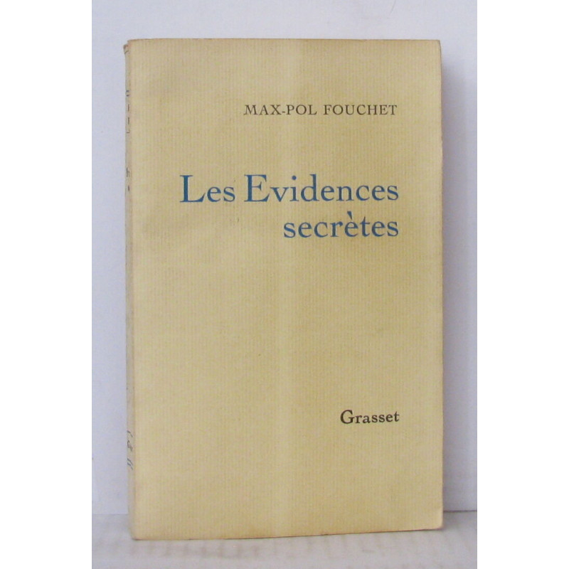 Les évidences secrètes