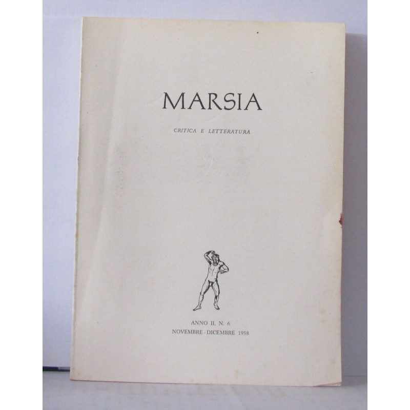 Marsia critica e letteratura Anno II N° 6