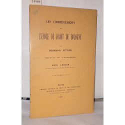 Les commencements de l'école de droit de Bologne