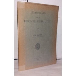 Duitschland en de belgische neutraliteit