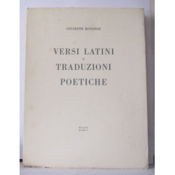 Versi latini e traduzioni poetiche