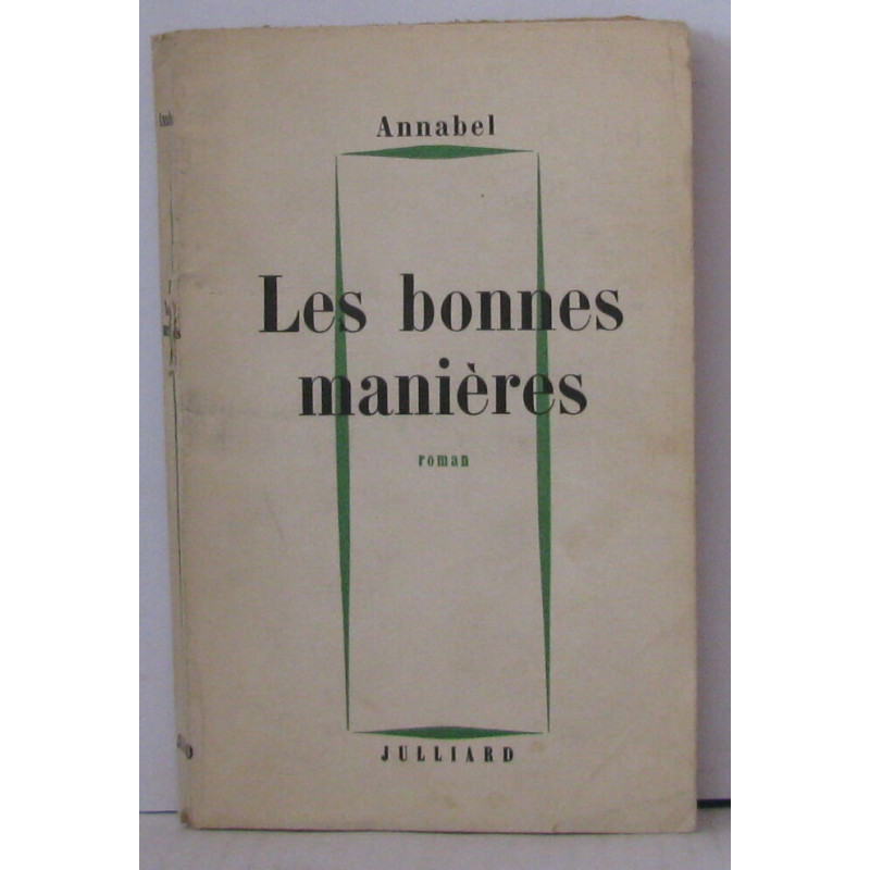 Les bonnes manières