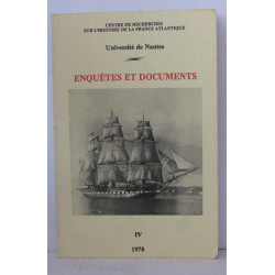 Enquète et document tome IV