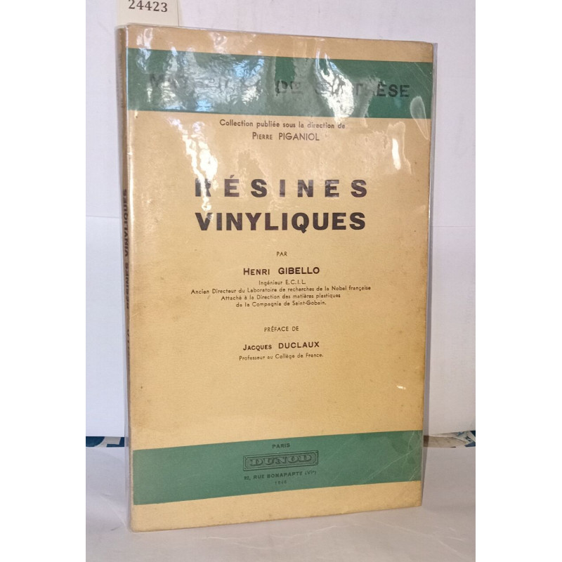 Résines vinyliques