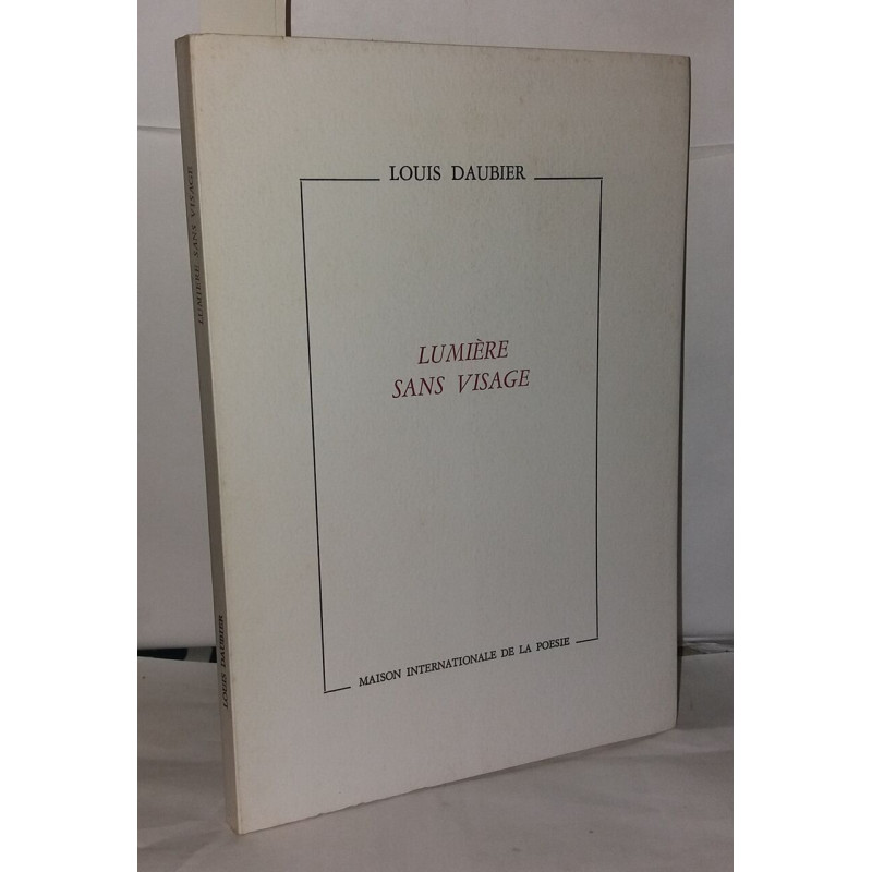 Lumière sans visage