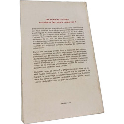 Les Sciences Sociales: Sorcellerie des Temps Modernes