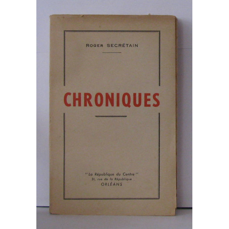 Chroniques