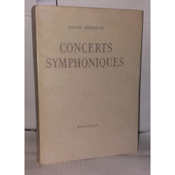 Concerts symphoniques