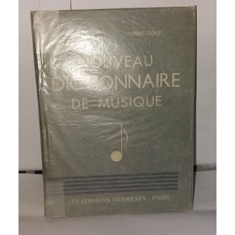 Nouveau Dictionnaire de Musique