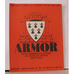 Armor revue mensuelle illustrée de défens des intérets bretons N°2