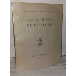Les archives de Folklore I
