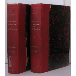 Au couchant de la monarchie Louis XVI en 2 tome , Turgot vol 1 +...