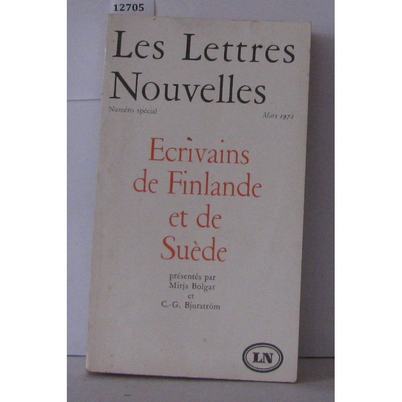Écrivains de Finlande et de Suède