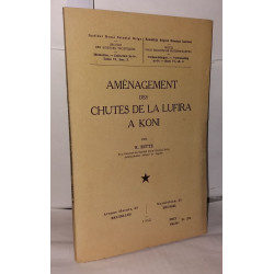Aménagement des chutes de la Lufira a Koni