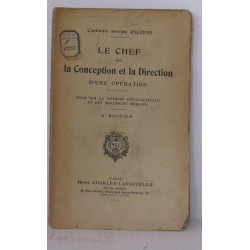 Le chef dans la conception et la direction d'une opération