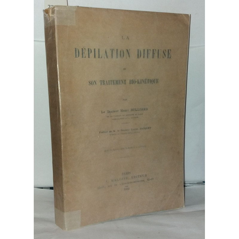 La dépilation diffuse et son traitement bio-kinétique
