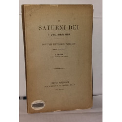 De Saturni dei in Africa romana cultu - facultati litterarum pariensi