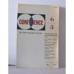 Confluence an international forum Volume 6 N°3