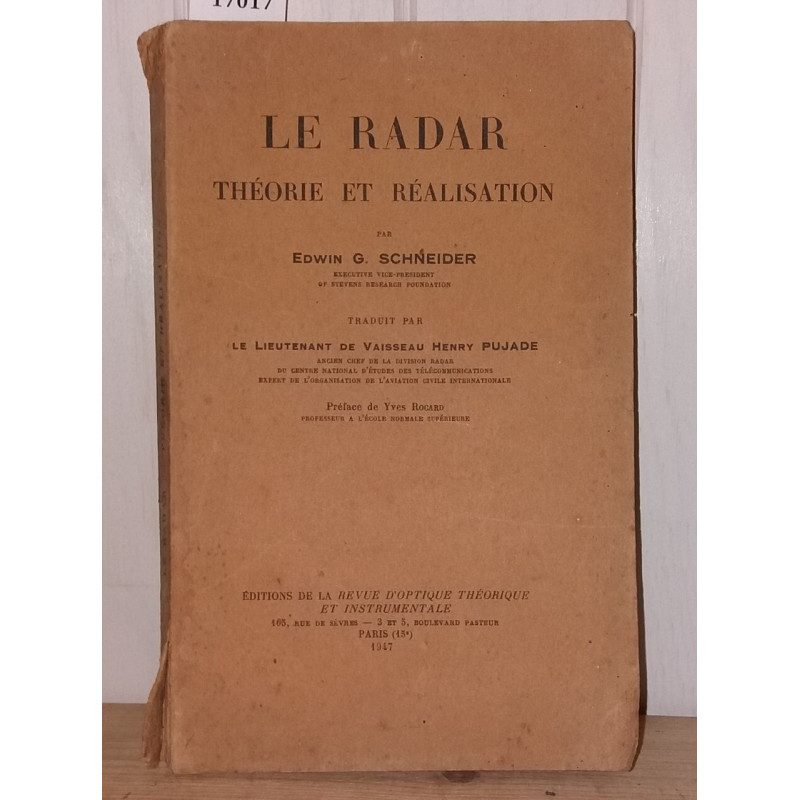 Le Radar: Théorie et Réalisation