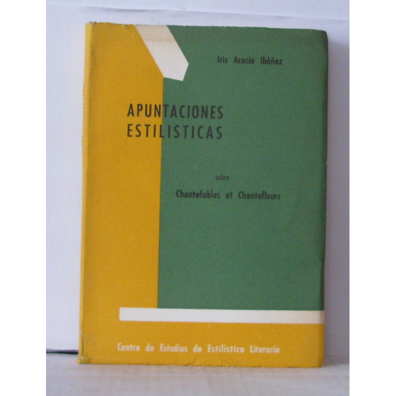 Apuntaciones estilissticas sobre chantefables et chantefleur