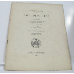 Paul Déroulède Un semeur d'énergie conférence donnée aux membres...